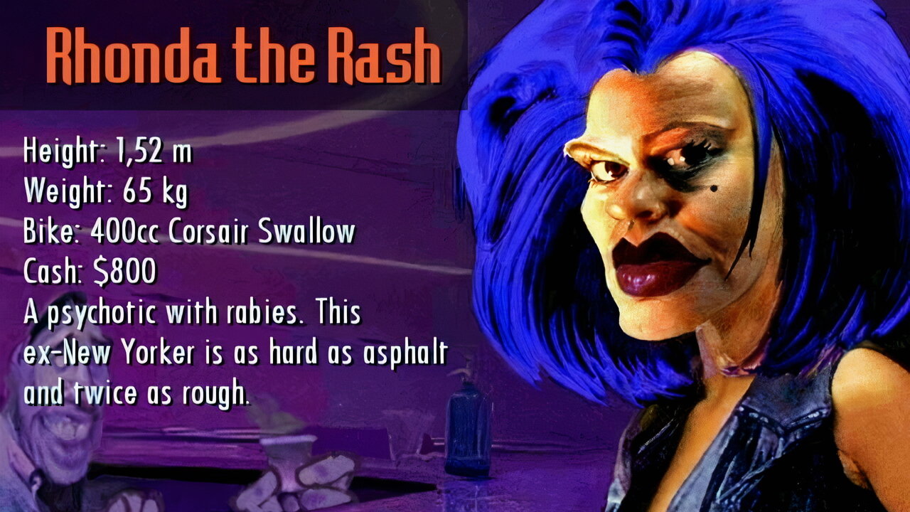 Road Rash - Rhonda the Rash - The City (Level 1)