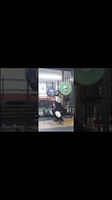 110 kg / 242 lb - Snatch Triple - Weighlifting Training
