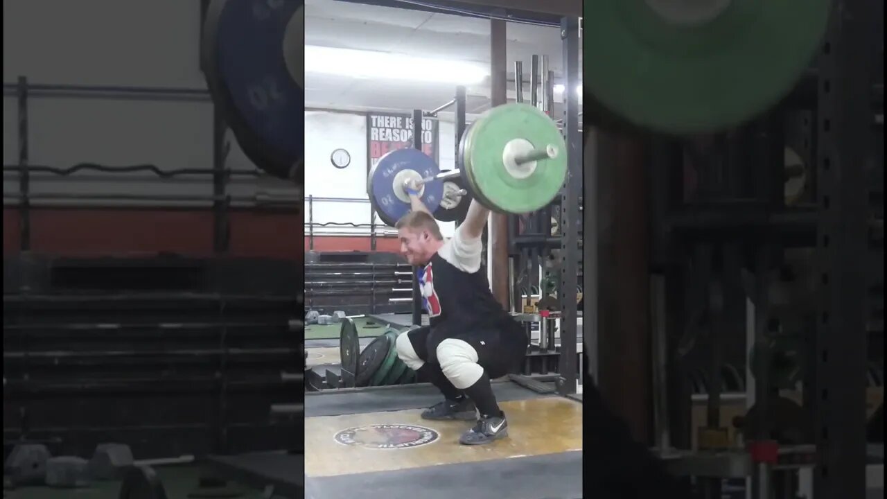 110 kg / 242 lb - Snatch Triple - Weighlifting Training