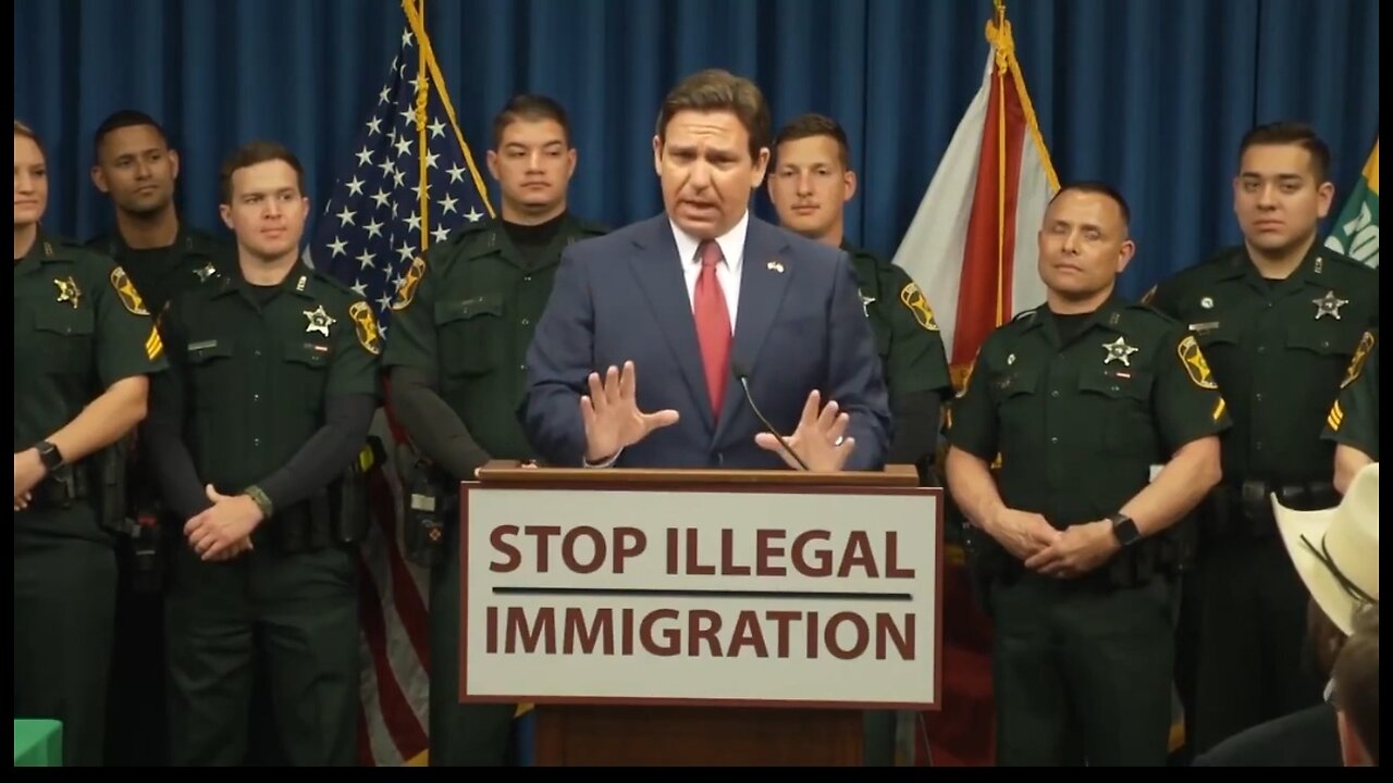 DeSantis: No Drivers Licenses For Illegals In Florida!