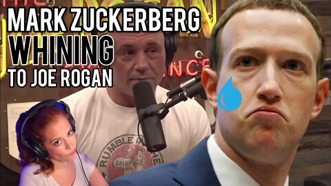 Facebook Founder Mark Zuckerberg WHINES To Joe Rogan About Twitter & Censorship- Chrissie Mayr Pod