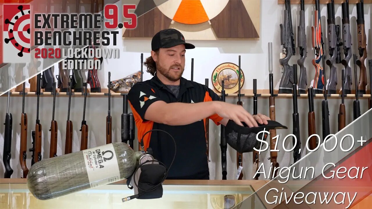 Extreme Benchrest 9.5 Lockdown Giveaway #4 - Omega Patriot 4500 psi Tank