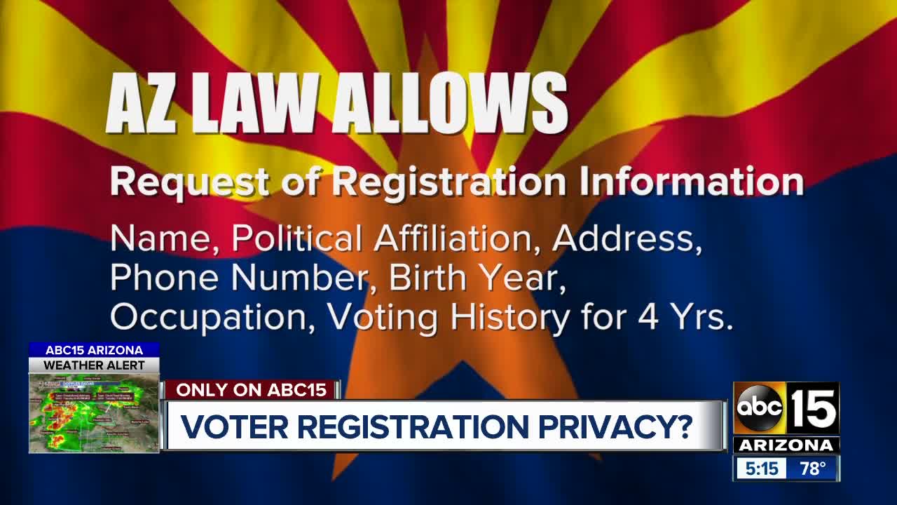 Voter registration: What info is public and private?