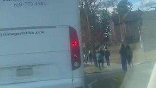 Harris Campaign Caught Bussing In Supporters To PA Rally