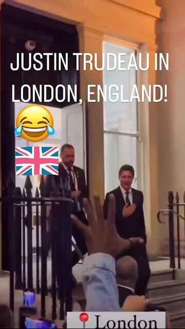 JUSTIN TRUDEAU HECKLED IN LONDON 2023!