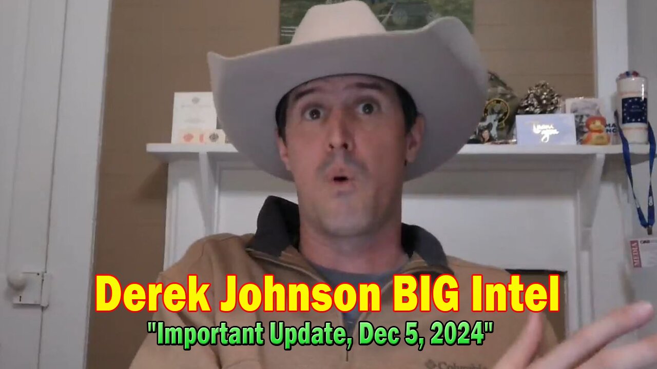 Derek Johnson, Brad Wozny & AJ Roberts BIG Intel: "Derek Johnson Important Update, Dec 5, 2024"