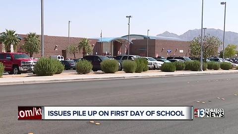 First day of school brings growing pains