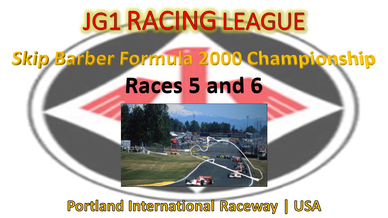 Race 5 - 6 | JG1 Racing League | Skip Barber Formula 2000 | Portland International Raceway | USA