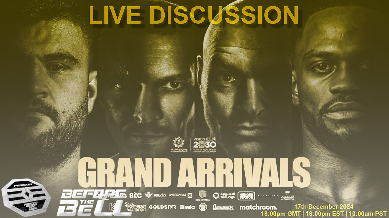 Oleksandr Usyk vs Tyson Fury 2: Grand Arrivals | LIVE COMMENTARY