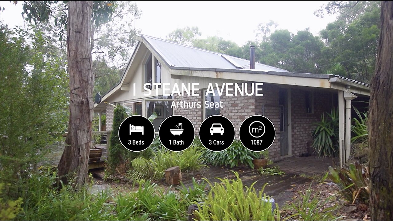 Real Estate Video Advertising 1 Steane Avenue, Arthurs Seat, VIC, Australia