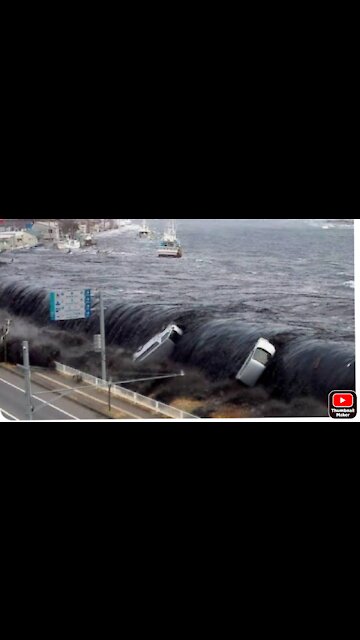 #the big Tsunami in Japan 🌊🌊