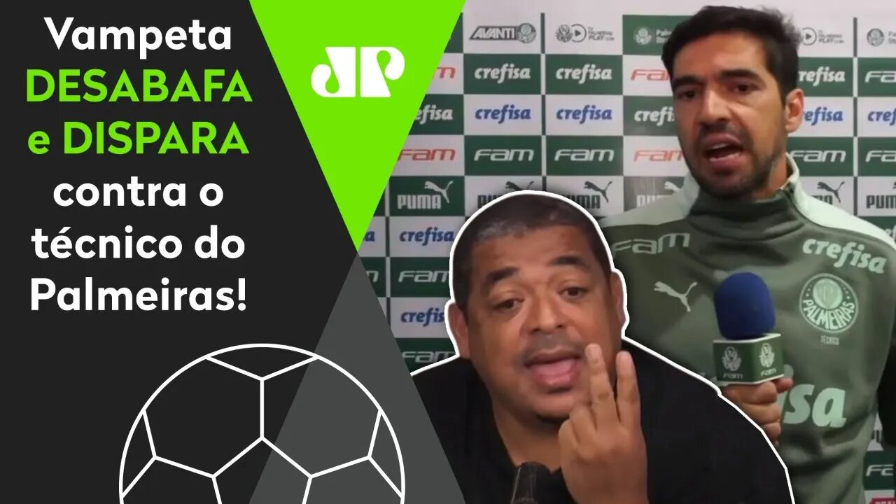 "Cara, EU VOU FALAR! Esse Abel Ferreira aí..." Vampeta DESABAFA, e OLHA o que DISPAROU!