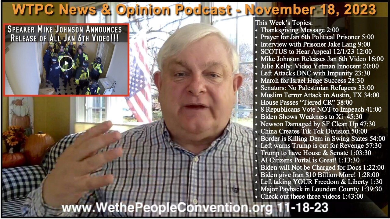 We the People News & Opinion 11-18-23