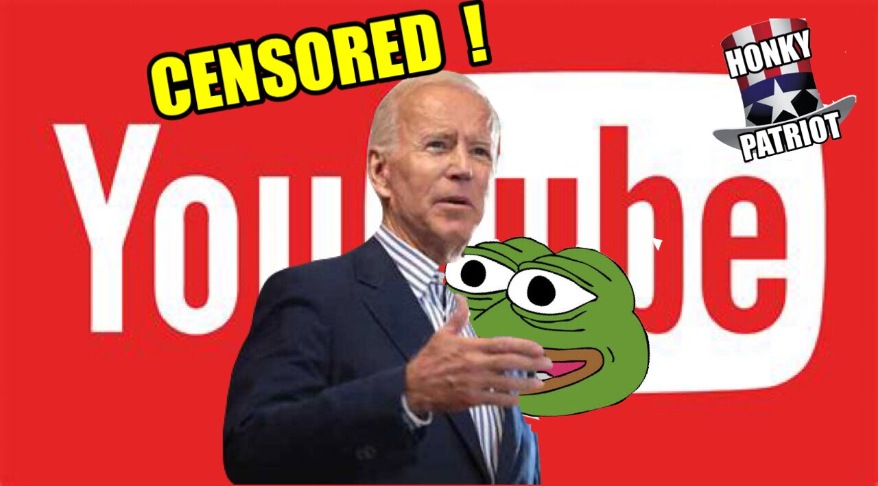 BIDEN REGIEM REMOVING COMMENTS ON YOUTUBE
