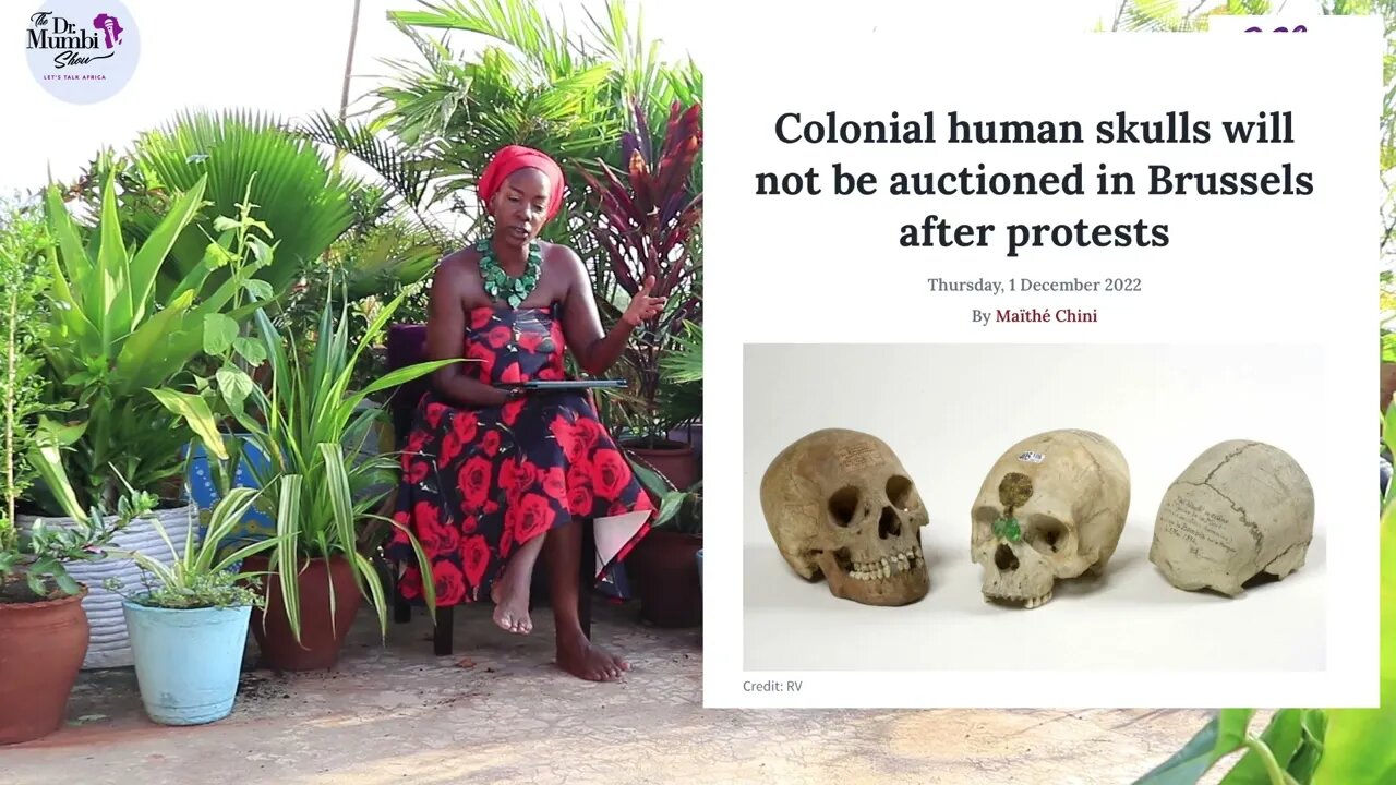 WOW! 3 AFRICAN HUMAN SKULLS PULLED from PUBLIC AUCTION in BELGIUM After INTERNATIONAL OUTRAGE! 🤦🏾♀️