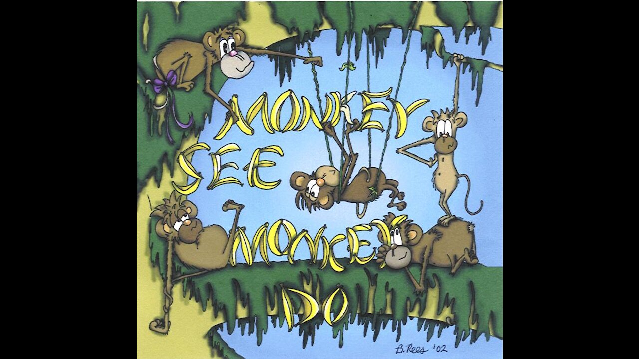 Monkey See Monkey Do | 🙈🙉🙊 | Kids Animal Song | Children Love to Sing 🎶