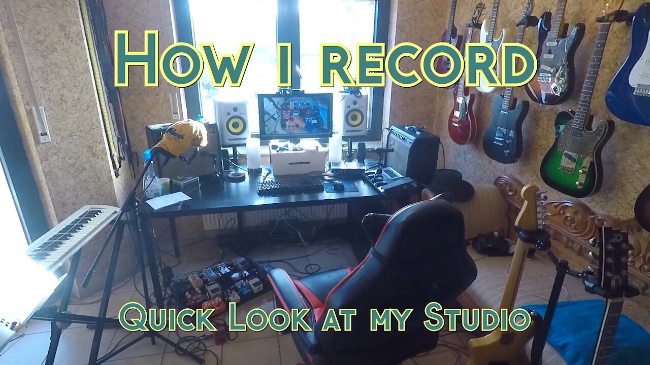 How i record - Quick Look at my Studio