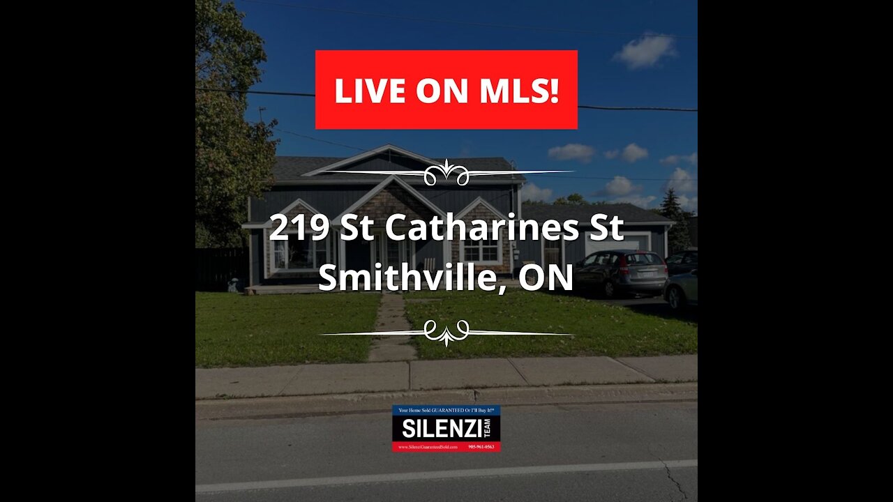 219 St Catharines St Smithville, ON L0R 2A0