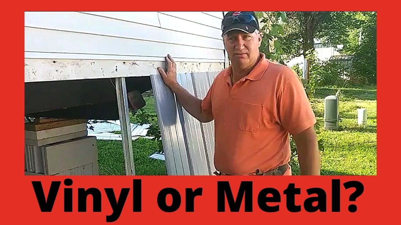 Alternative to Vinyl Skirting on mobile home