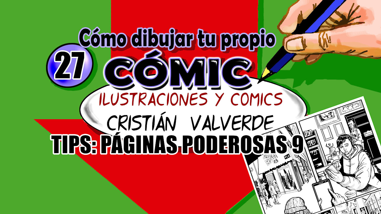 Como dibujar tu propio comic: Paginas poderosas 9