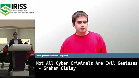 Not All Cyber Criminals Are Evil Geniuses Graham Cluley