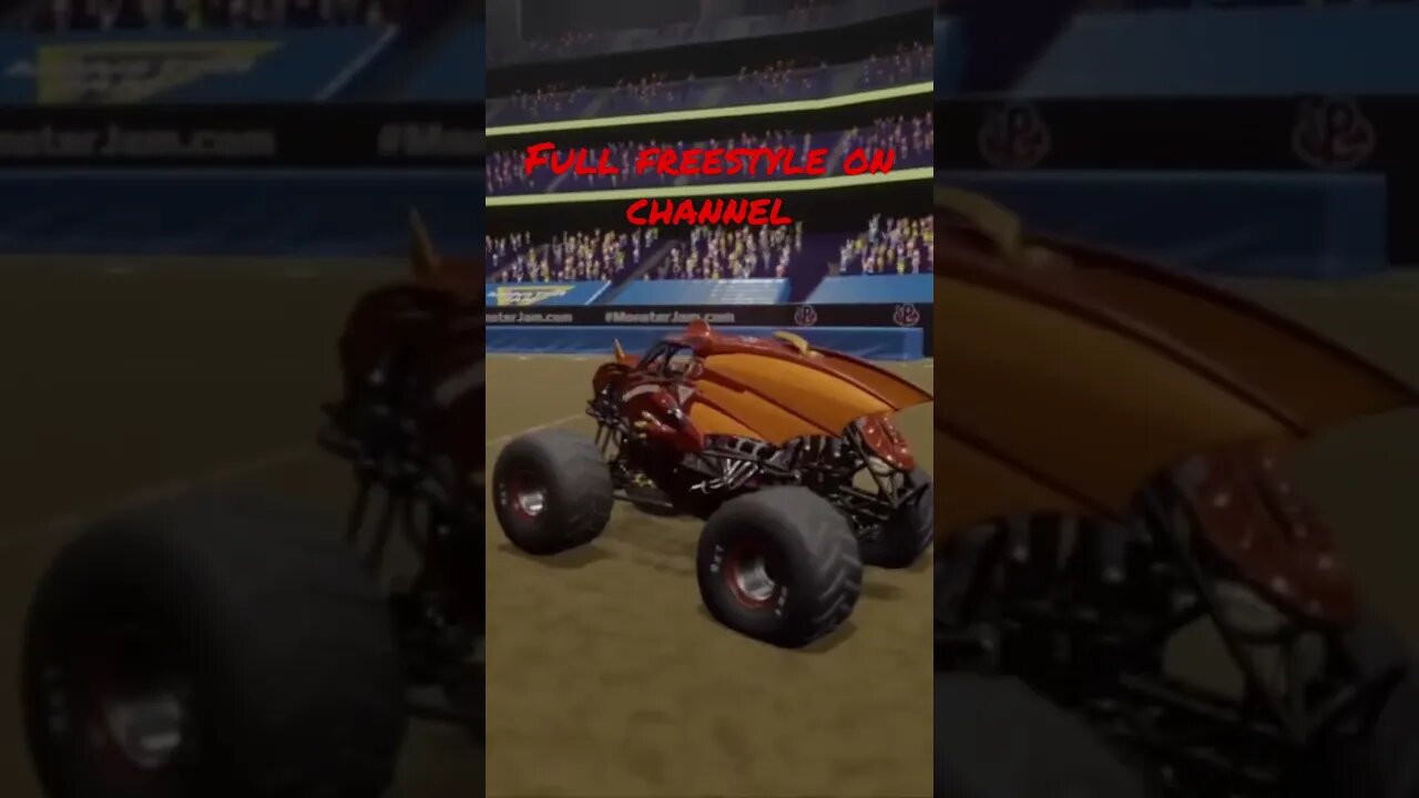 Bakugan Dragonoid freestyle #shorts #monsterjam #motorsport