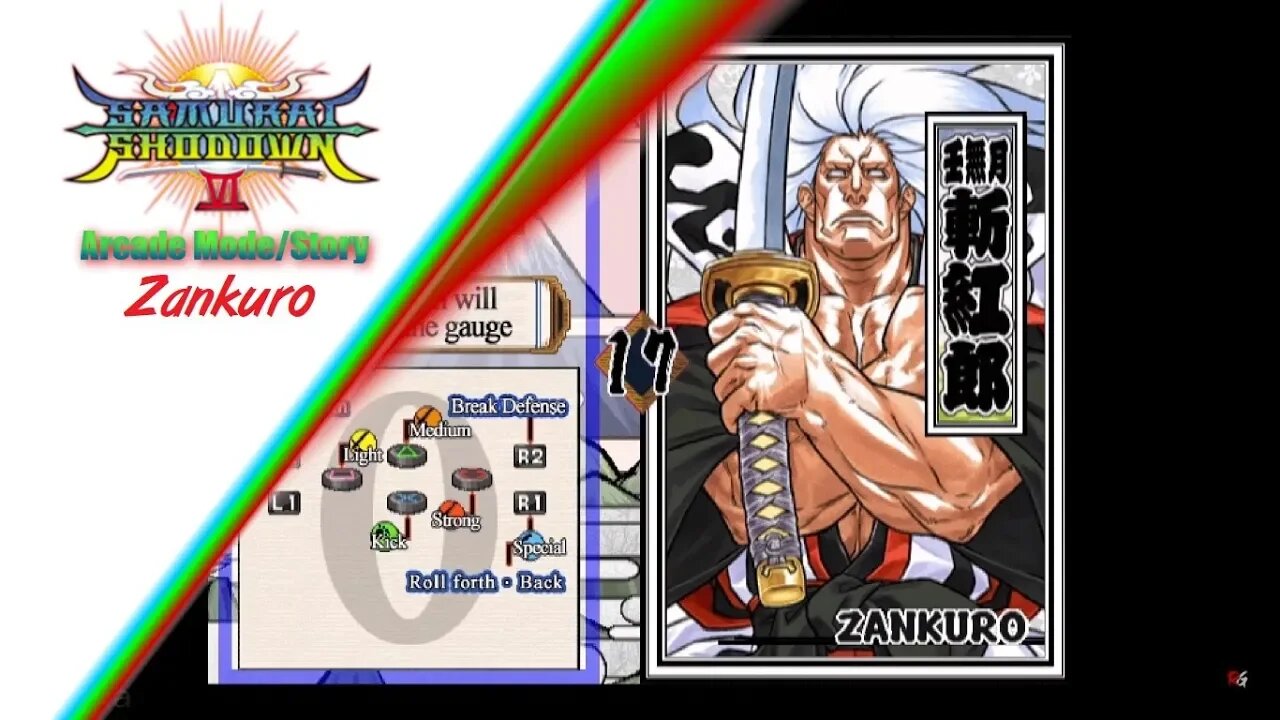 Samurai Shodown VI - Arcade Mode/Story - Zankuro