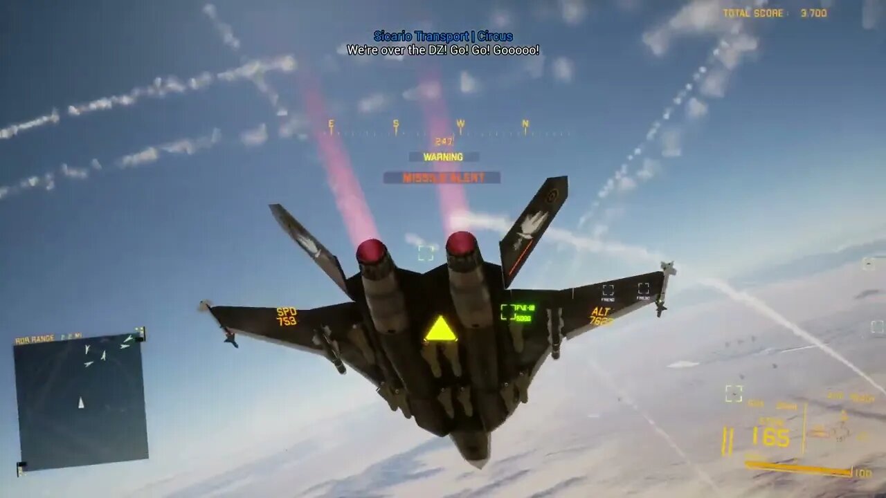 Project Wingman Mission 10 Pillars of Communication, Hard, No Damage, ACG-01 Chimera