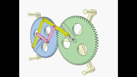 2217 Drawing ellipse mechanism 6