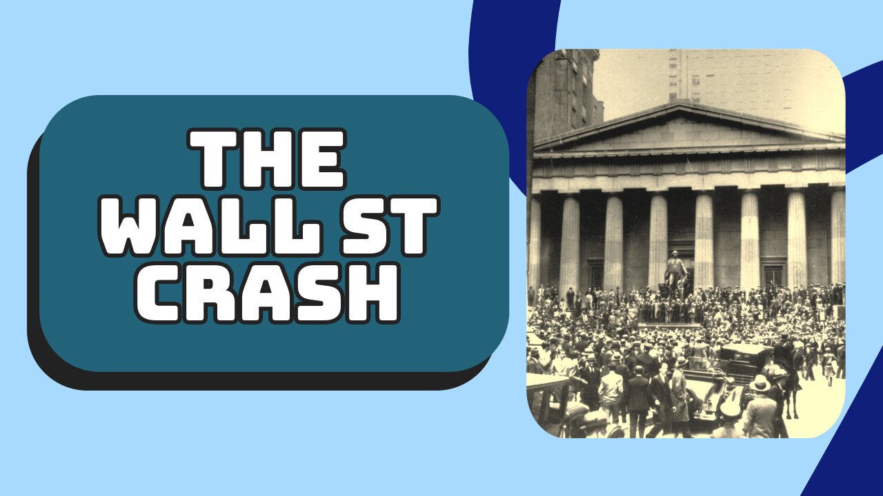 The Wall Street Crash and the Great Depression: A Devastating Downturn