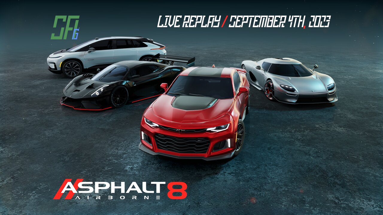 [Asphalt 8: Airborne (A8)] CC850 Treasure Rush Finale | Live Replay | September 4th, 2023 (UTC+8)