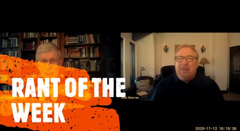 RANT OF THE WEEK: Churches Bought the Leftist Covid Narrative from Dr. Francis Collins Hard