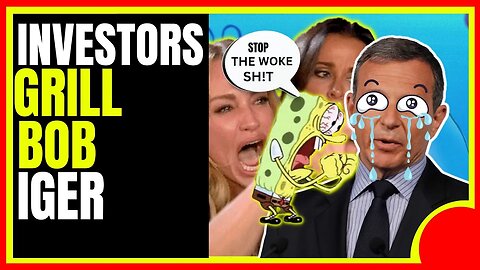 Disney Owners DESTROY Bob Iger On Invester Call | But He Doubles Down On Woke