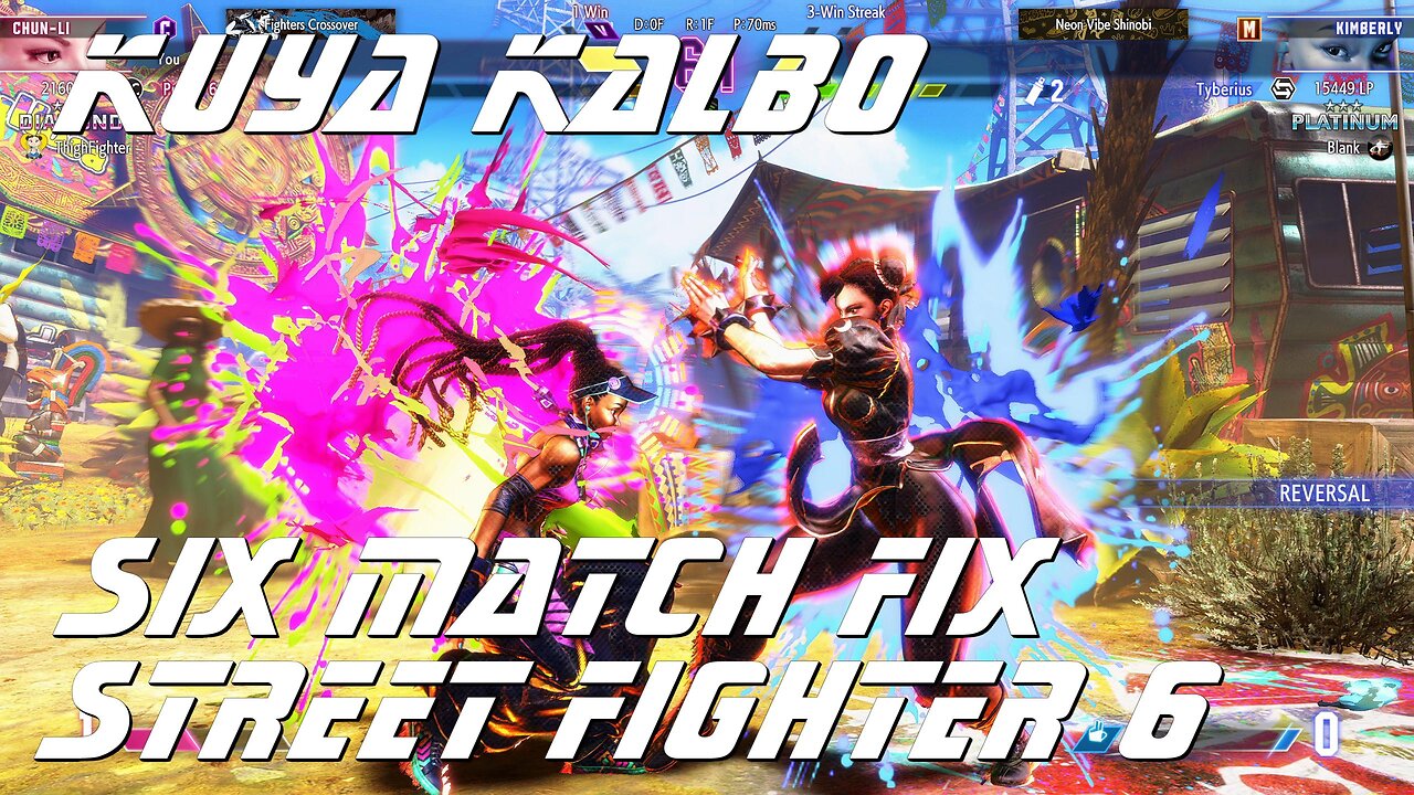 Kuya Kalbo Six Match Fix Street FIghter 6: 05-16-2024 Part 2