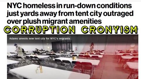 NYC - Tent City on Randall Island