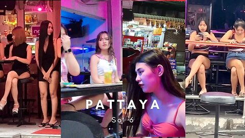 [4k] Thailand Pattaya Street Scenes So Many Extraordinary Ladies! October 2022 #soi6