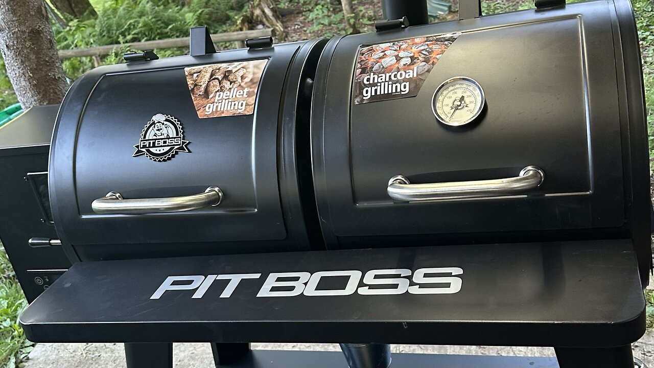 Pitt Boss Wood Pellet & Charcoal Combo Review PB1230PC