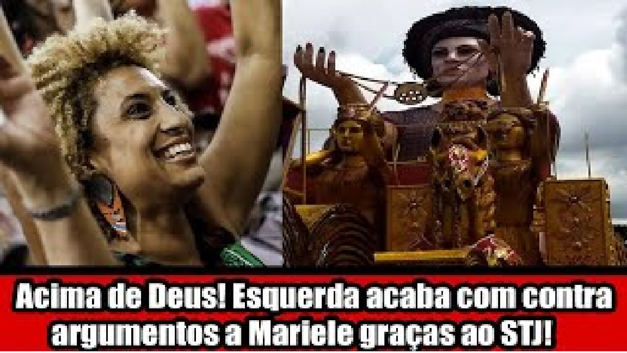 Acima de Deus! Esquerda acaba com contra argumentos e criticas a Mariele graças ao STJ