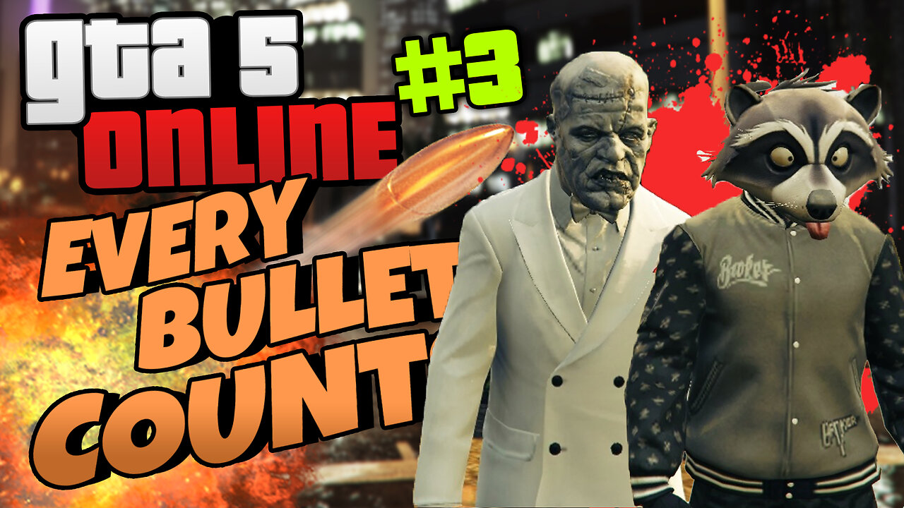 GTA 5 Online Every Bullet Counts #3 - Take The Shot (GTA Online Funny Moments)