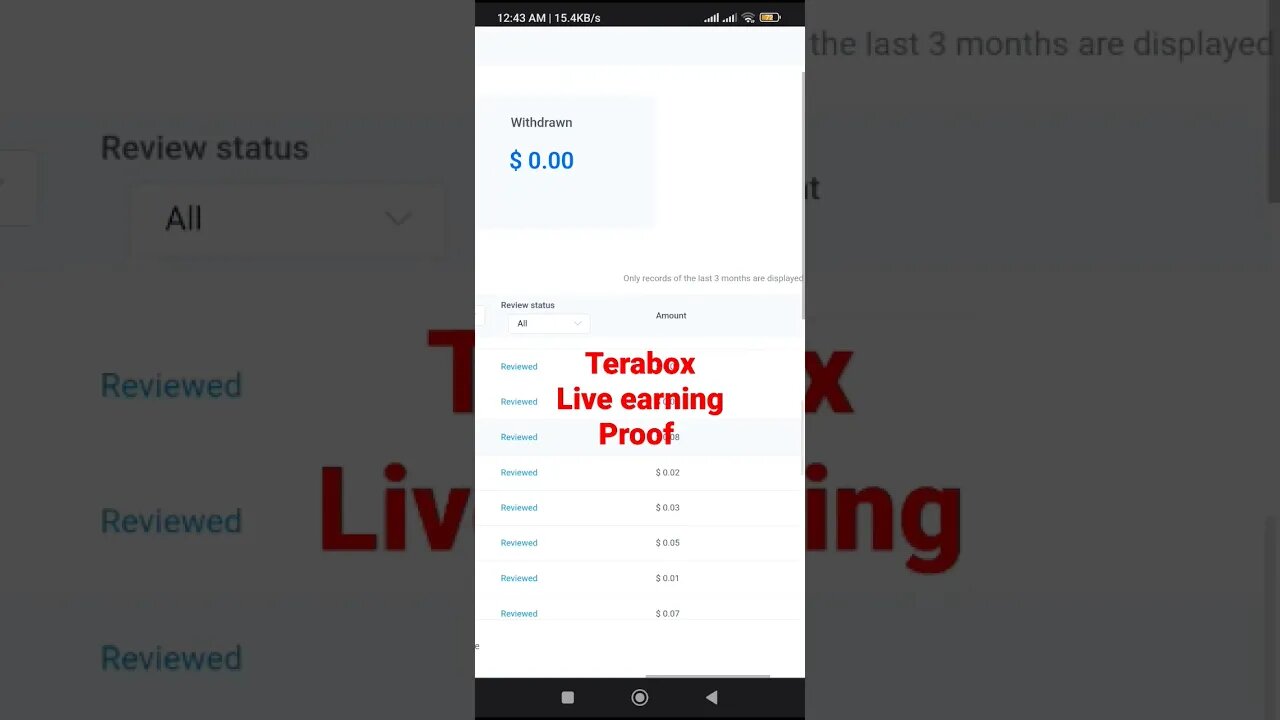 terabox live earning proof #shorts #ytshorts #viral #trending #terabox