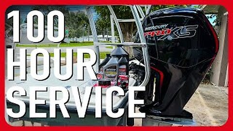 How To Mercury Pro XS 115HP 100 or 300 Hour Service | Mako 18LTS