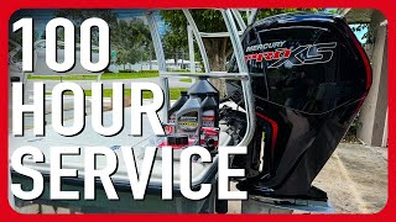 How To Mercury Pro XS 115HP 100 or 300 Hour Service | Mako 18LTS