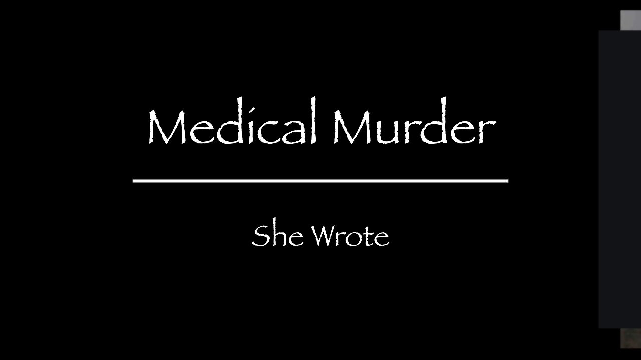 Medical Murder She Wrote - Interview with Scott Schara