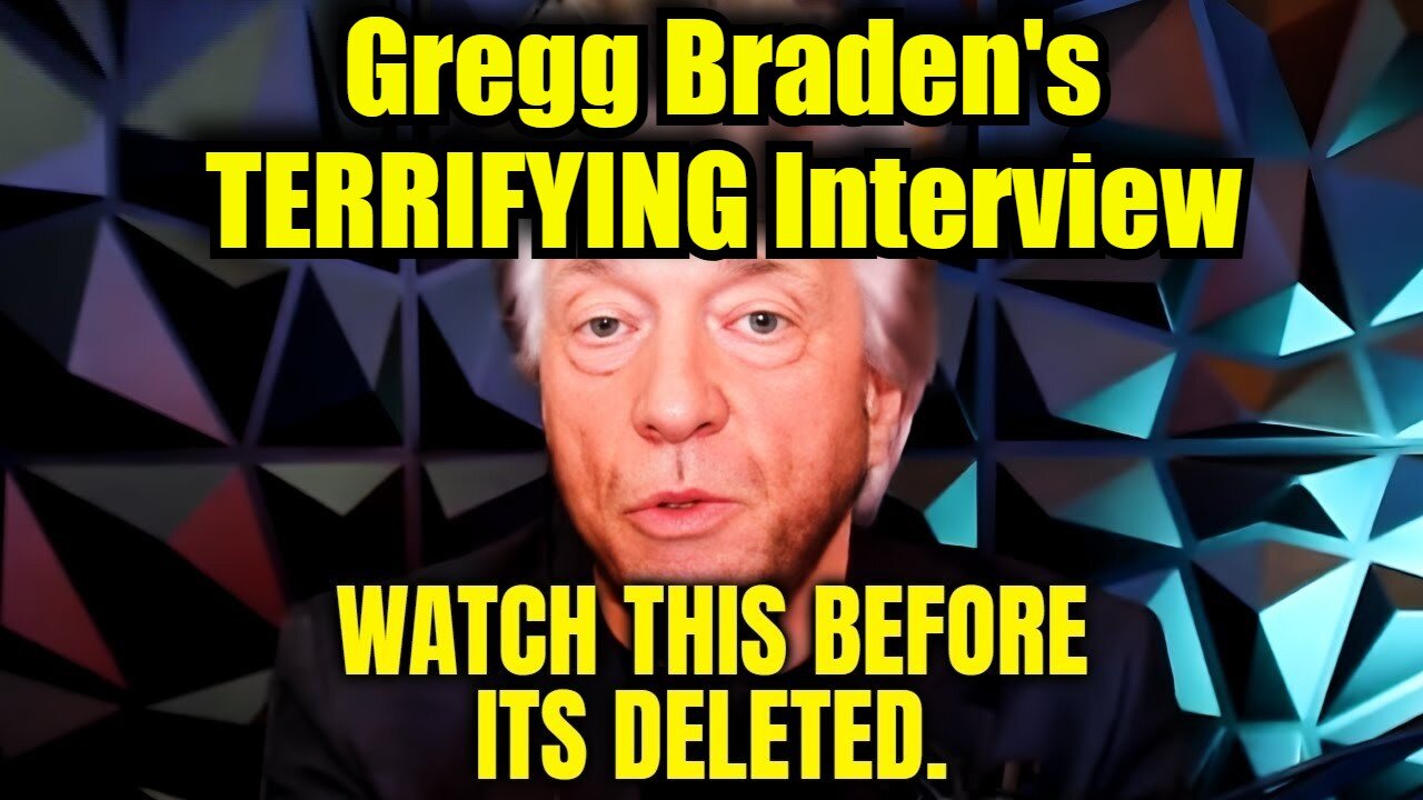 Gregg Braden's TERRIFYING Interview "It's Time To Tell You EVERYTHING..."