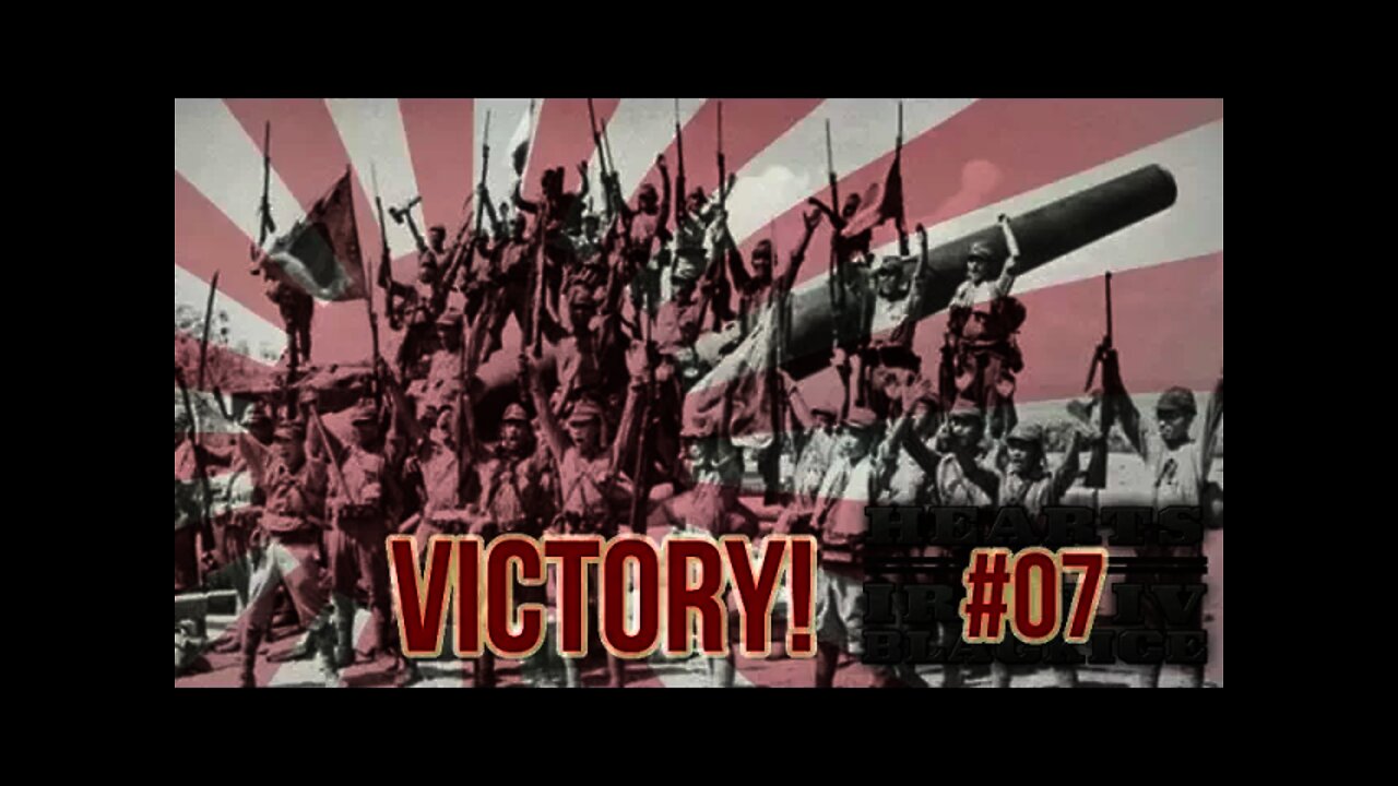 Hearts of Iron IV - Black ICE Japan 07 Victory over China! What about the Warlords?