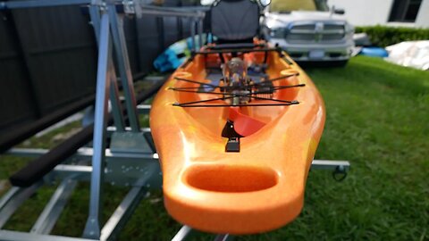 CHEAP Pedal Drive FIshing Kayak Riot Mako 10.5 in Depth walkthrough