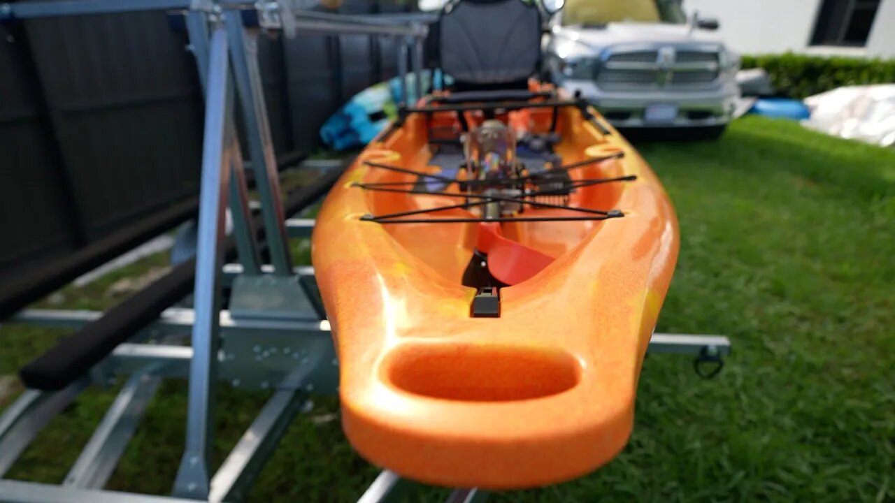 CHEAP Pedal Drive FIshing Kayak Riot Mako 10.5 in Depth walkthrough