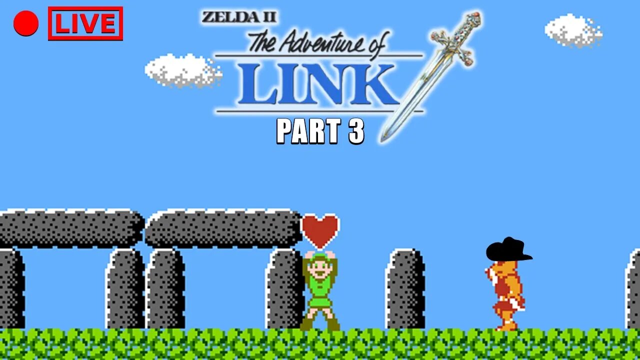 🔴LIVE | Zelda II: The Adventure of Link | Part 3 | Retro Arcade Wrangling