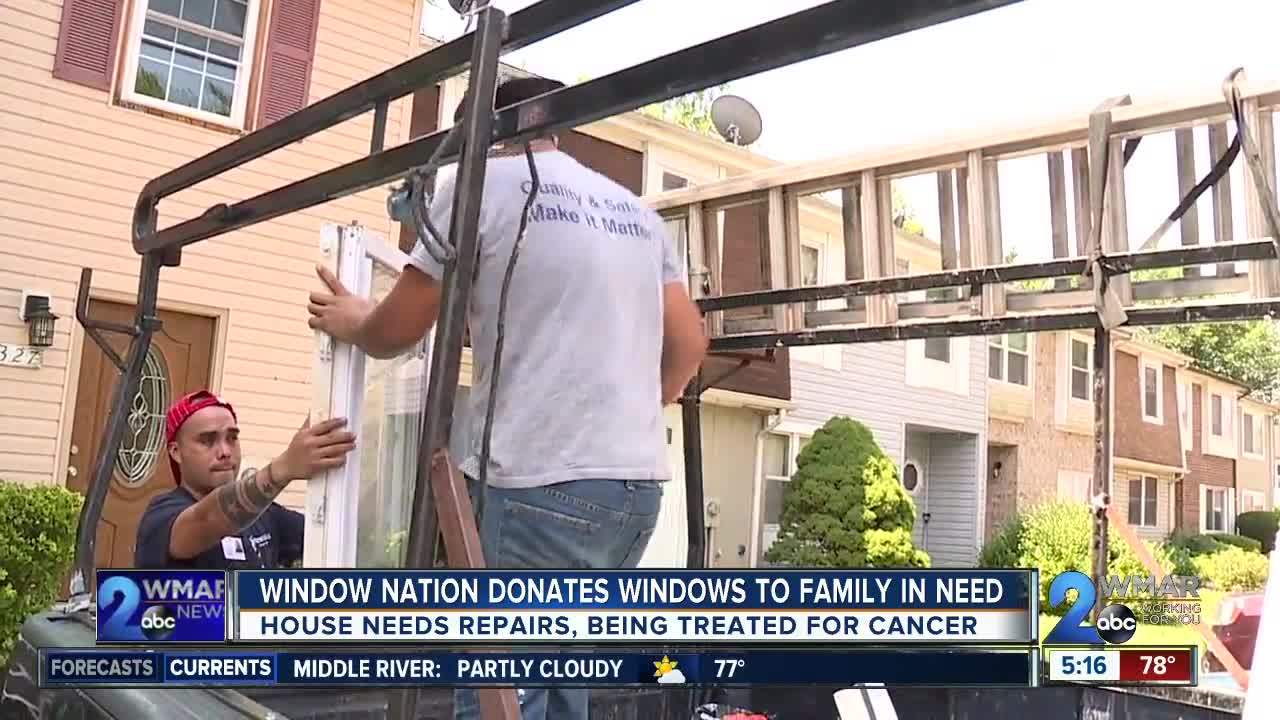 Window nation donates windows to family in need