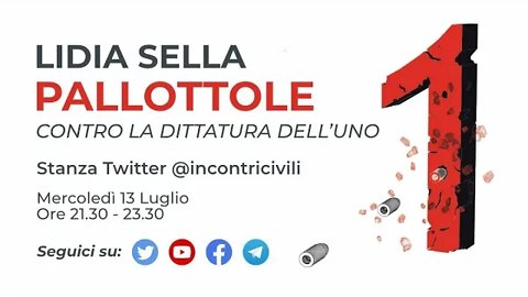 #incontricivili presenta Lidia Sella: L' Ignoranza è l' arma del Potere